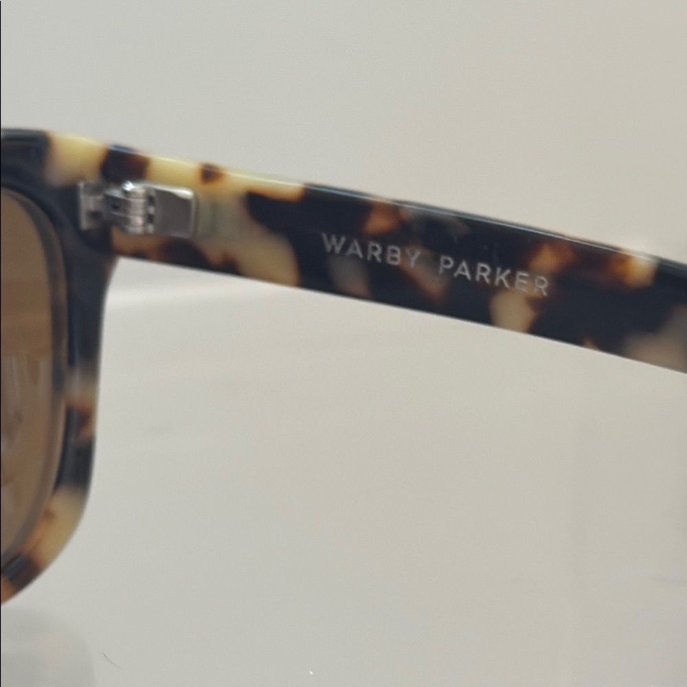 Warby Parker Brown Tortoiseshell Square Sunglasses - Picture 3 of 7